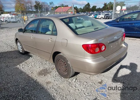 2007 Toyota Corolla Le from USA, damaged, VIN 2T1BR32E37C806617